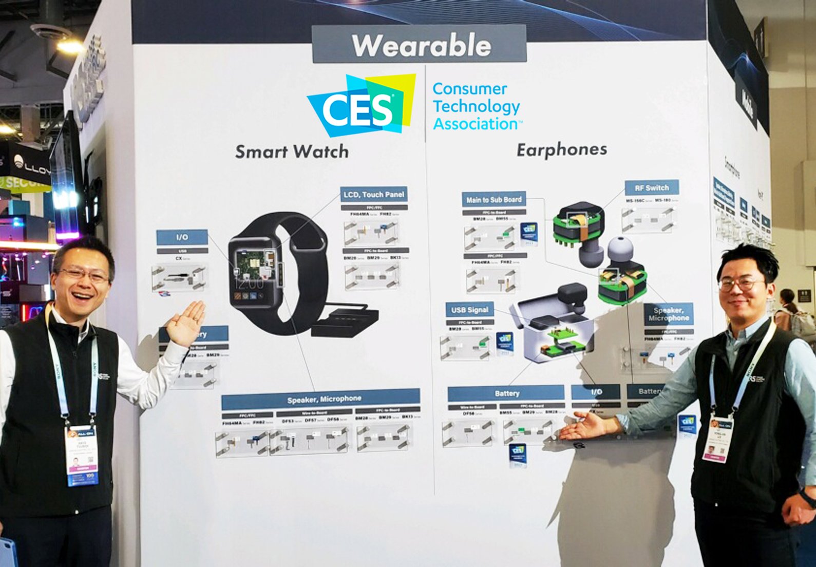 CES Hirose Electric Booth 3