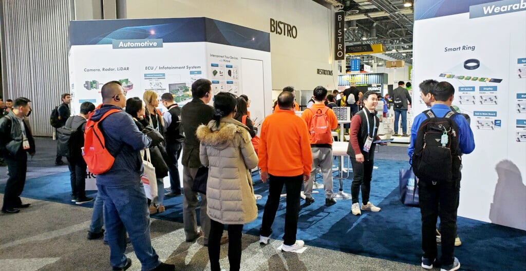 CES Hirose Electric Booth 7