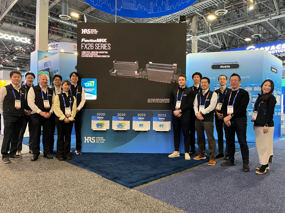 Hirose Electric CES 2025 Booth Image 3