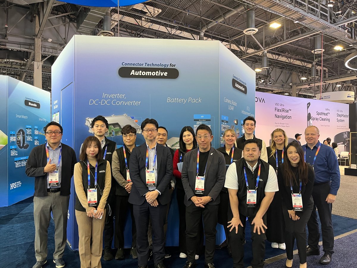 Hirose Electric CES 2025 Booth Image 4