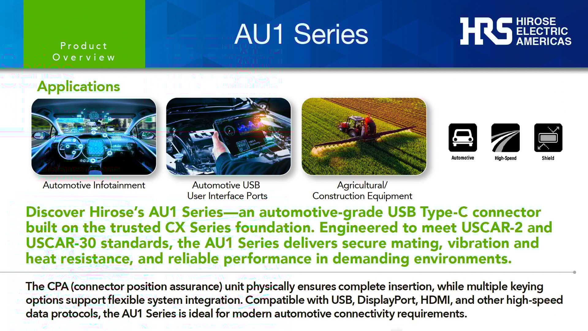 Hirose Americas NPI AU1 Image 32025