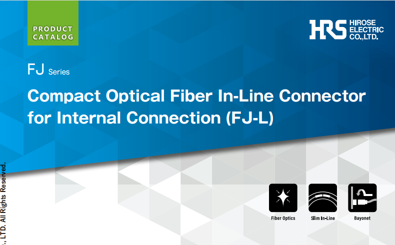 Hirose Electric FJ Catalog Downloadable PDF Image